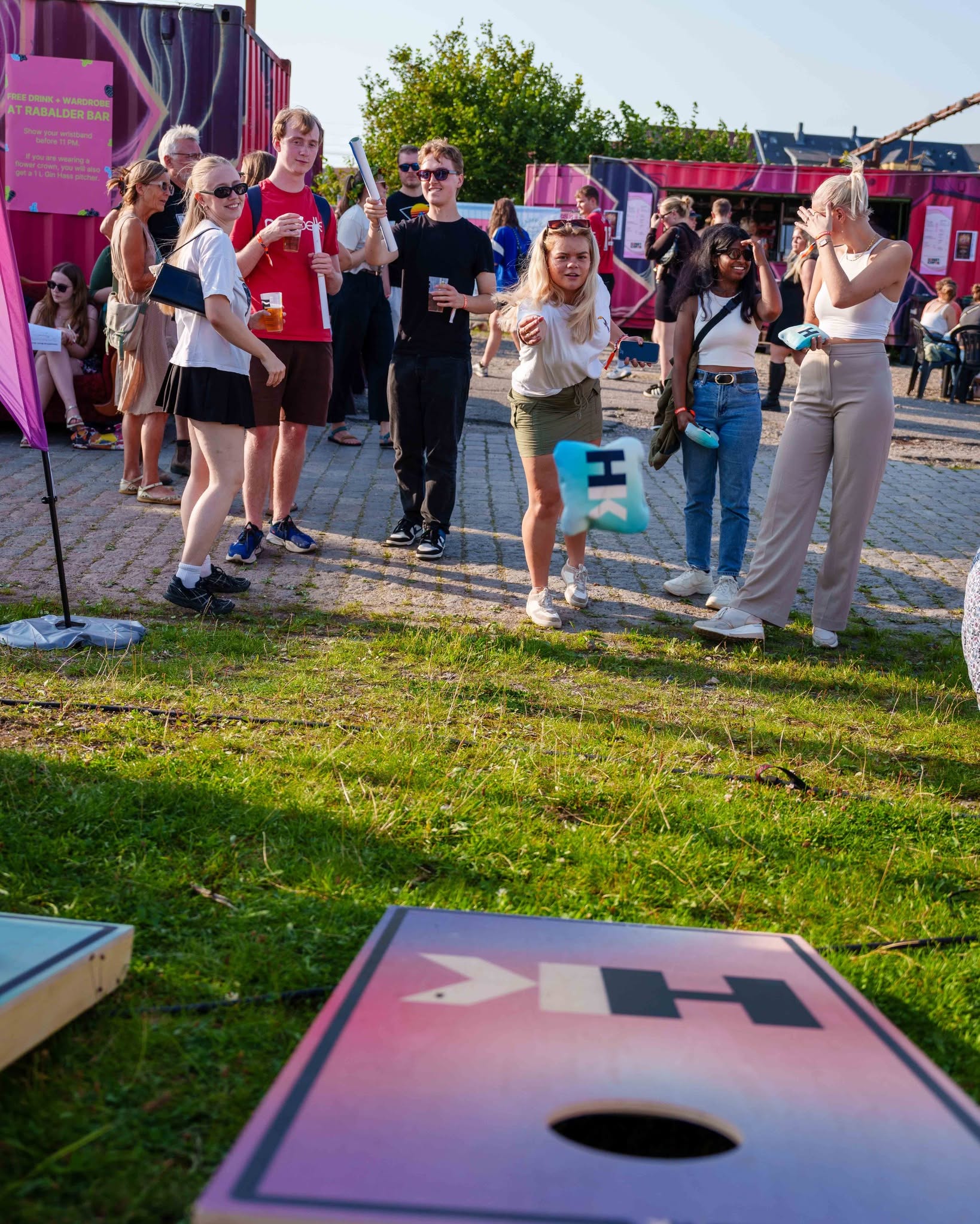 Cornhole til events: Sådan skaber HK A-kasse synlighed med et simpelt spil