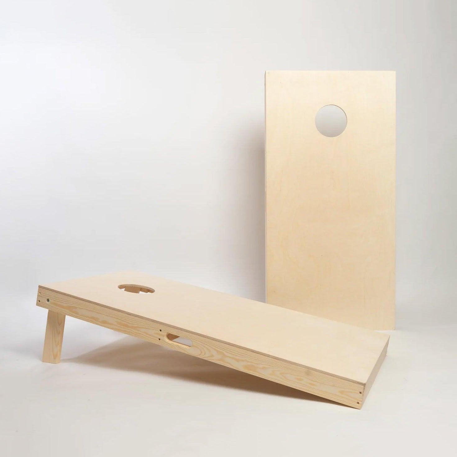 Cornhole Sæt - 120x60 cm (Officielle mål) - Uden behandling