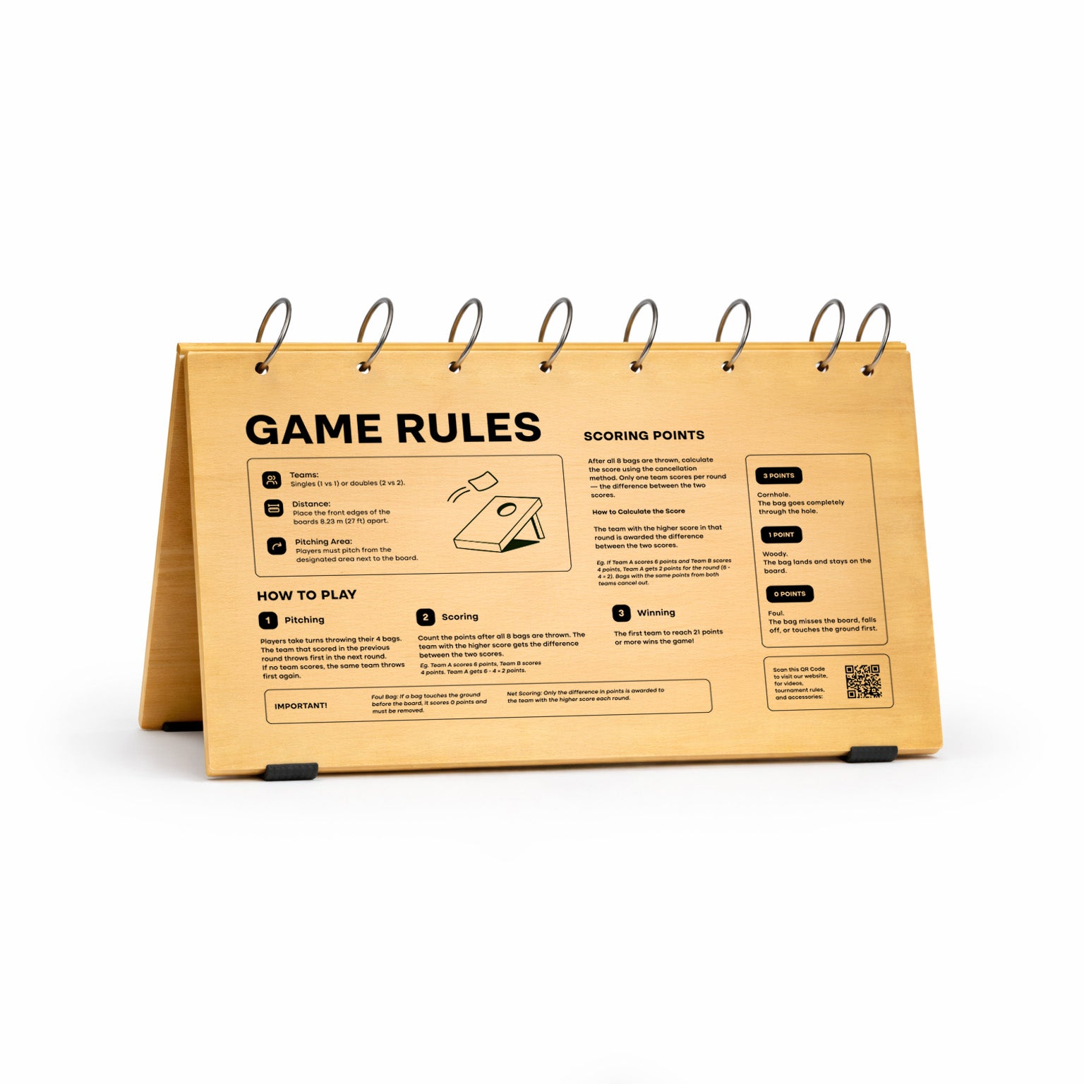 Cornhole Premium Pointtavleâą