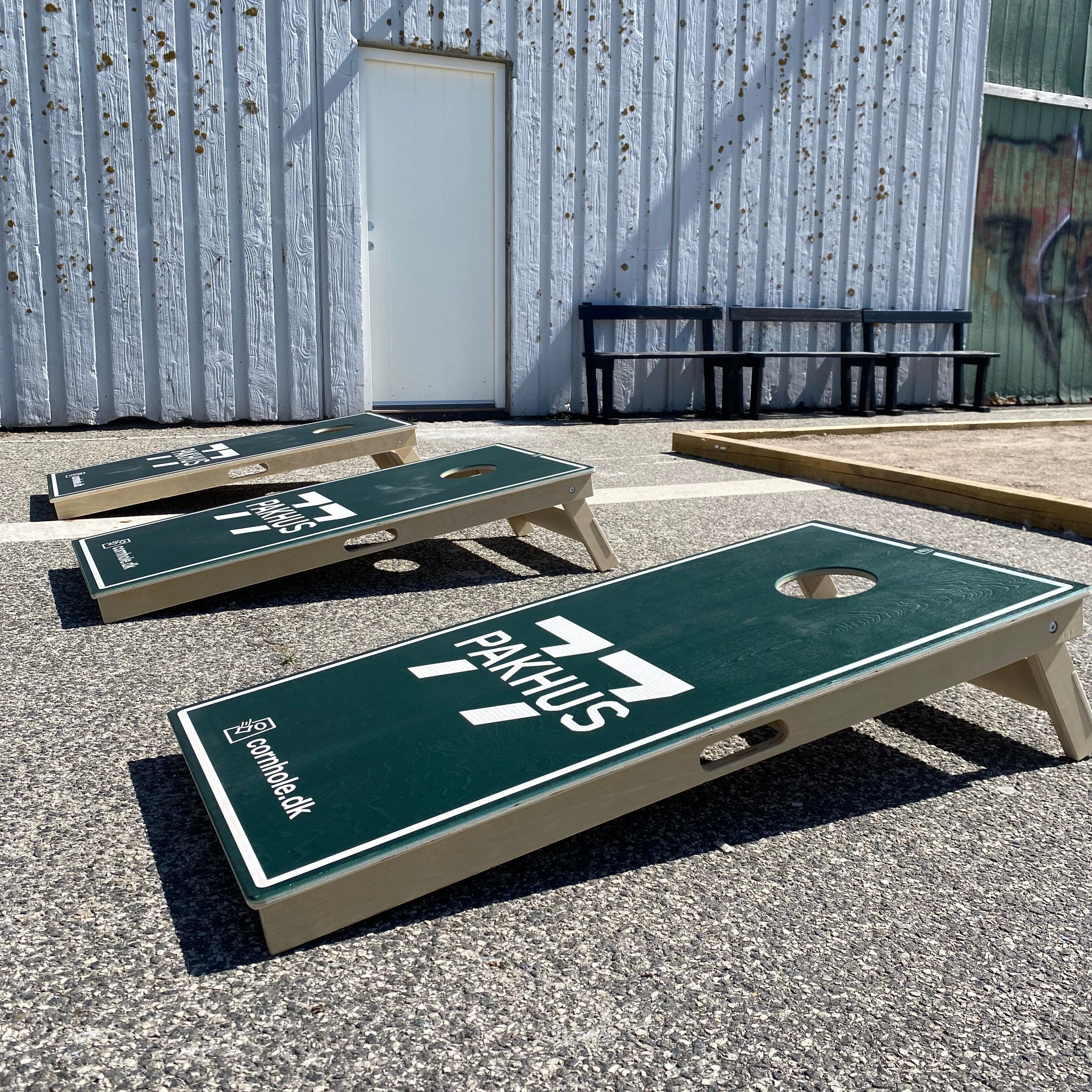 Cornhole sæt 120x60 cm. (Premium)