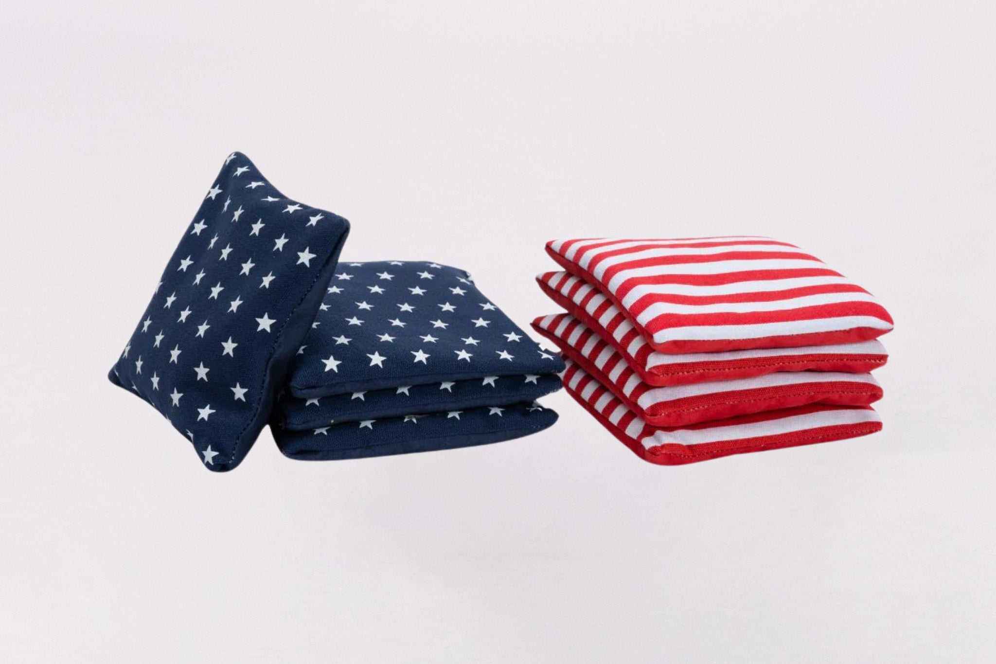Cornhole poser 8 stk. Amerika (Hurtig/langsom stof)