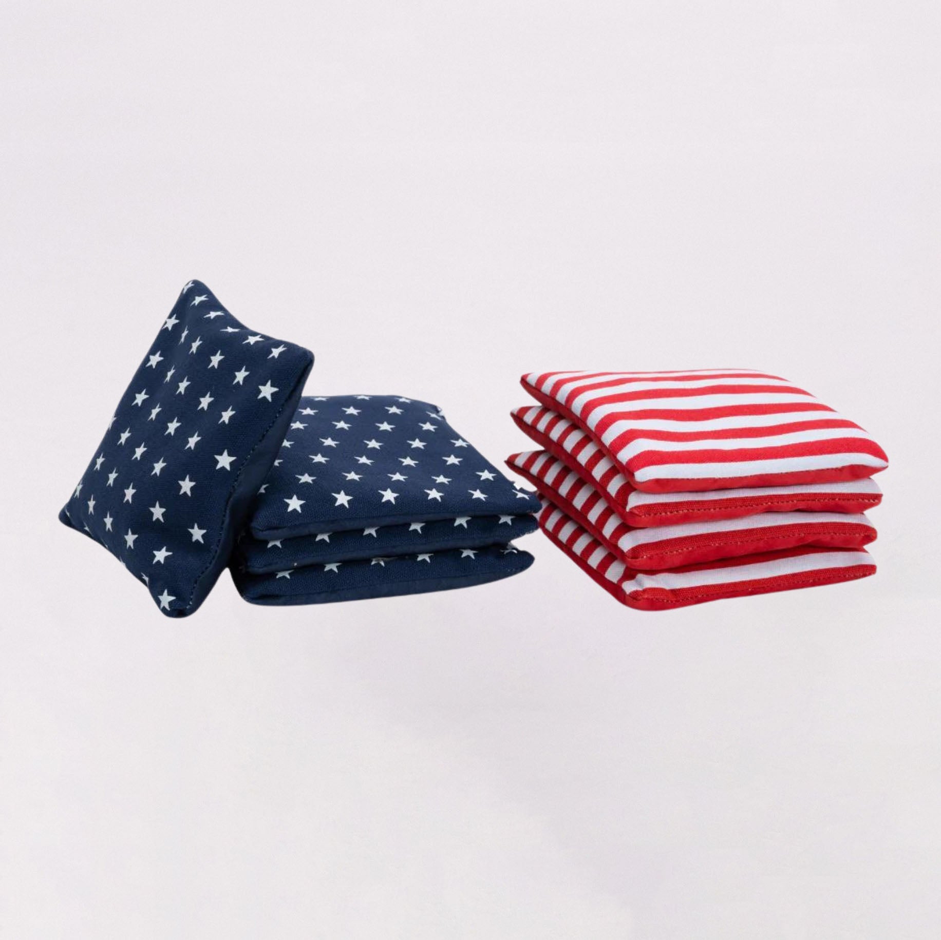 Cornhole poser 8 stk. Amerika (Hurtig/langsom stof)