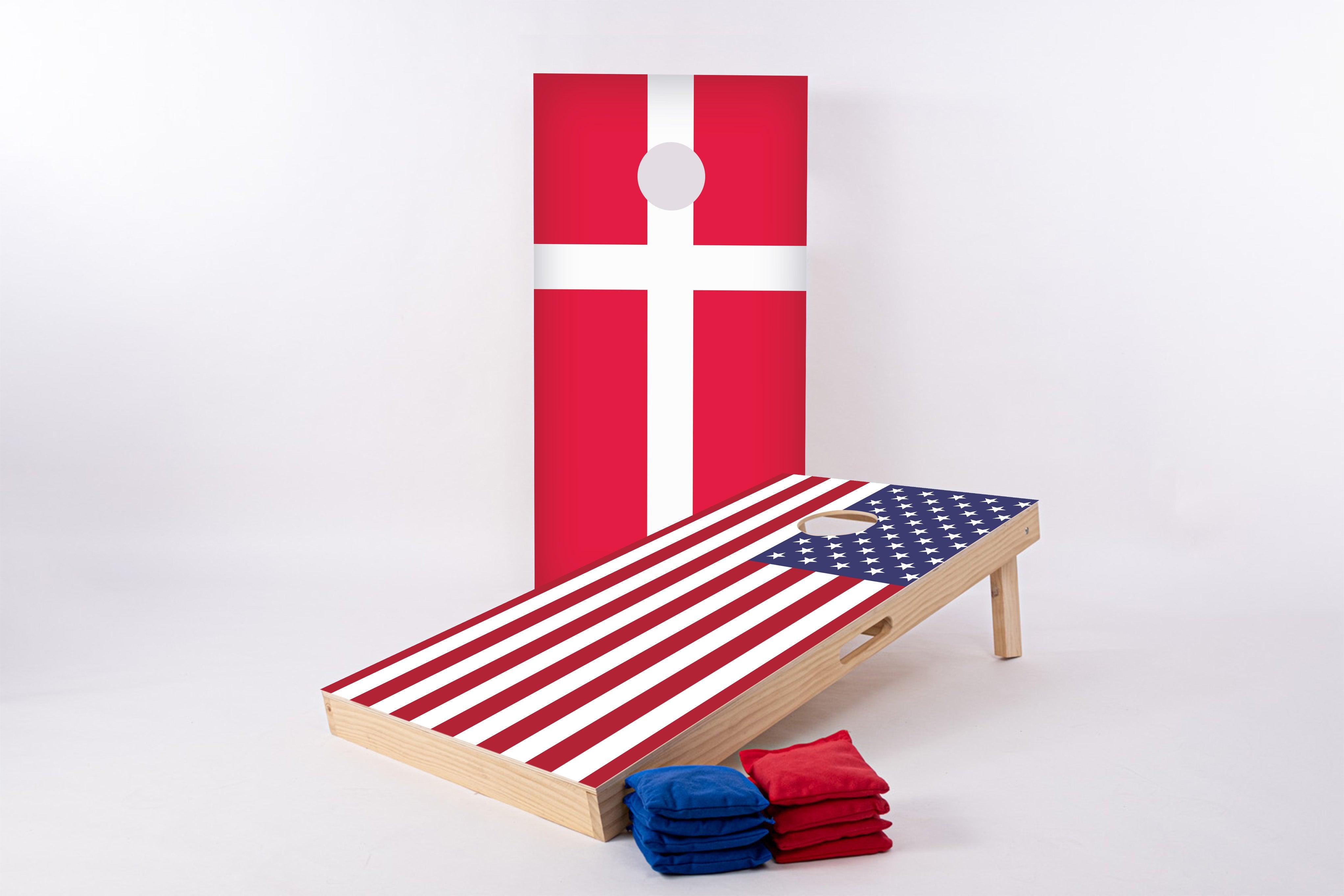 Custom Sæt - 120x60 cm (Specialdesign) - Cornhole.dk