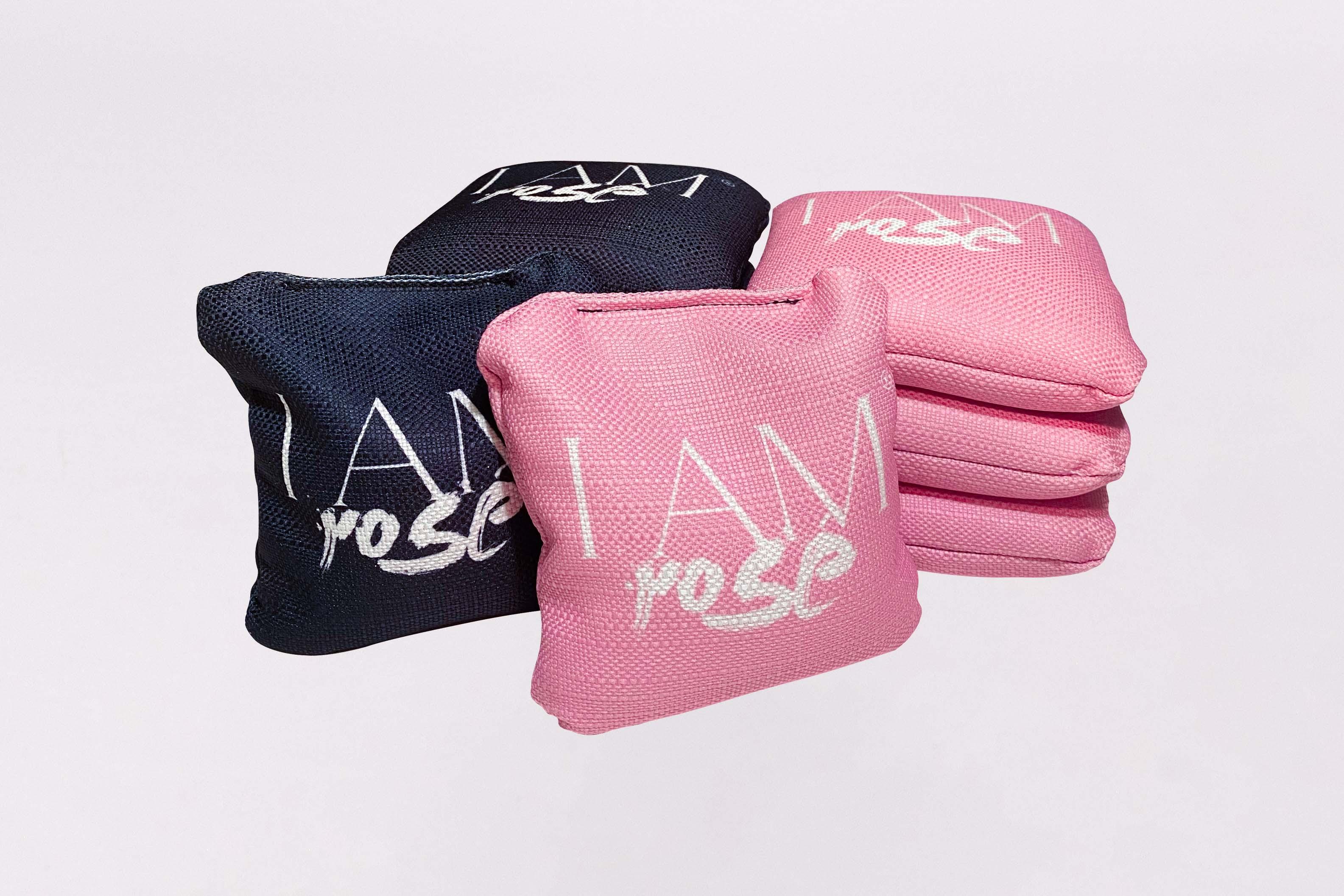 Design dine egne cornholeposer med logo 8 stk med logo fra I am Rose